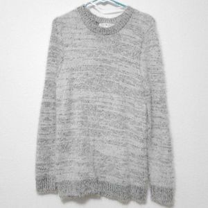 Say What? faux Angora marled tunic sweater